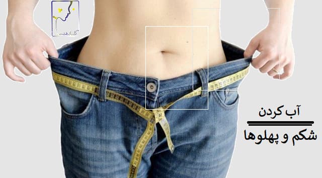 آب کردن شکم و پهلوها